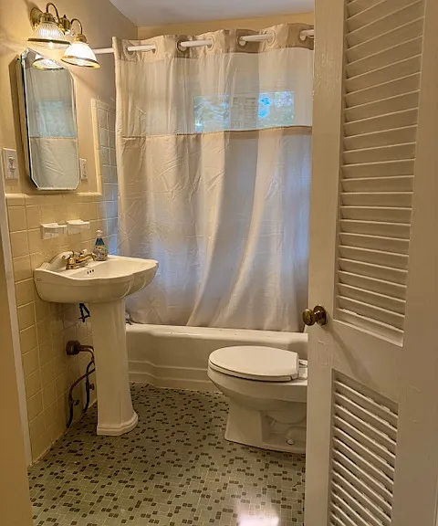 Hall bath