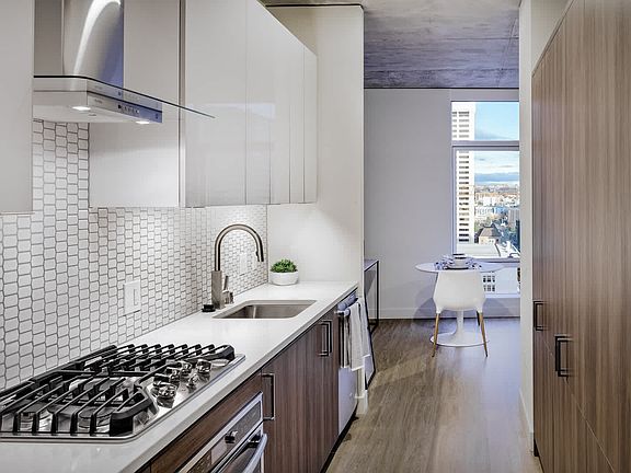 Kitchen with Stainless Steel Appliances