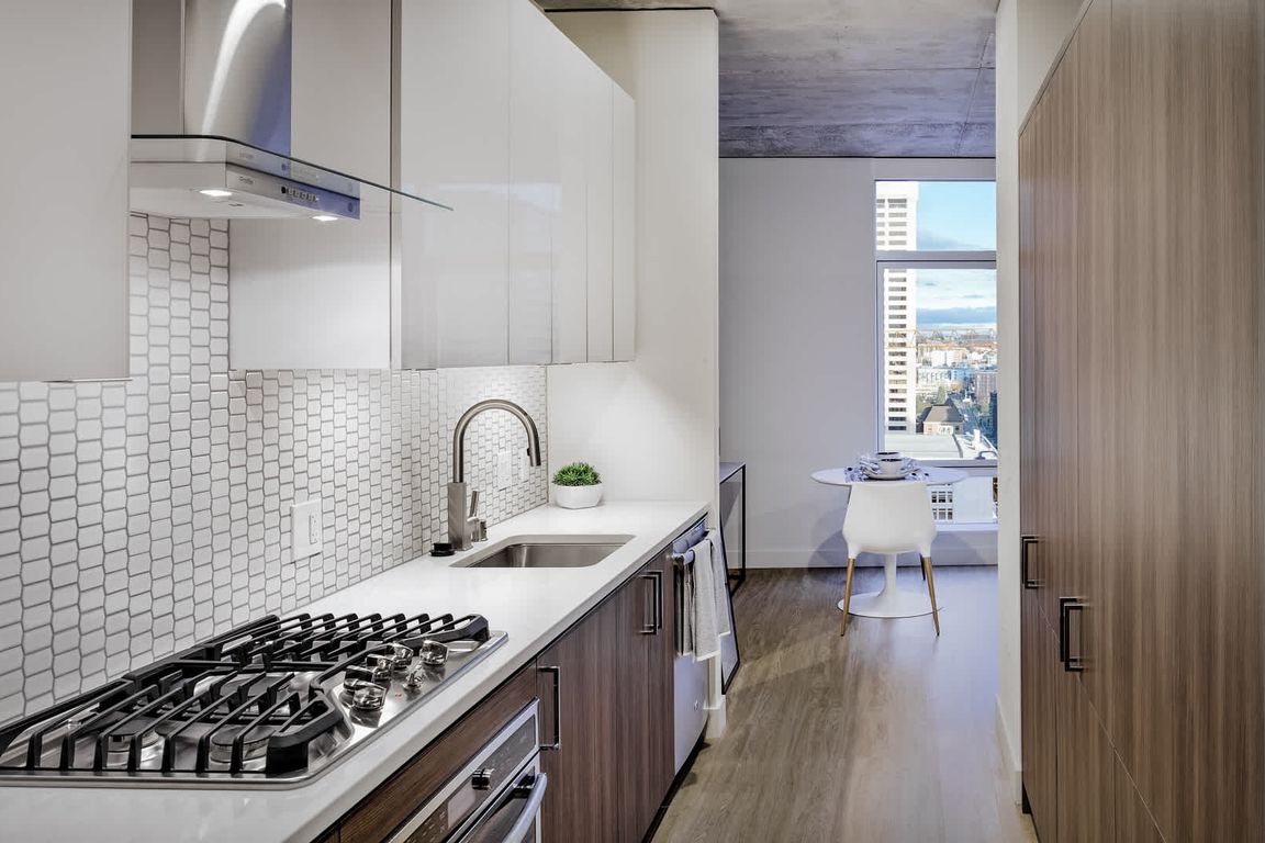 Kitchen with Stainless Steel Appliances