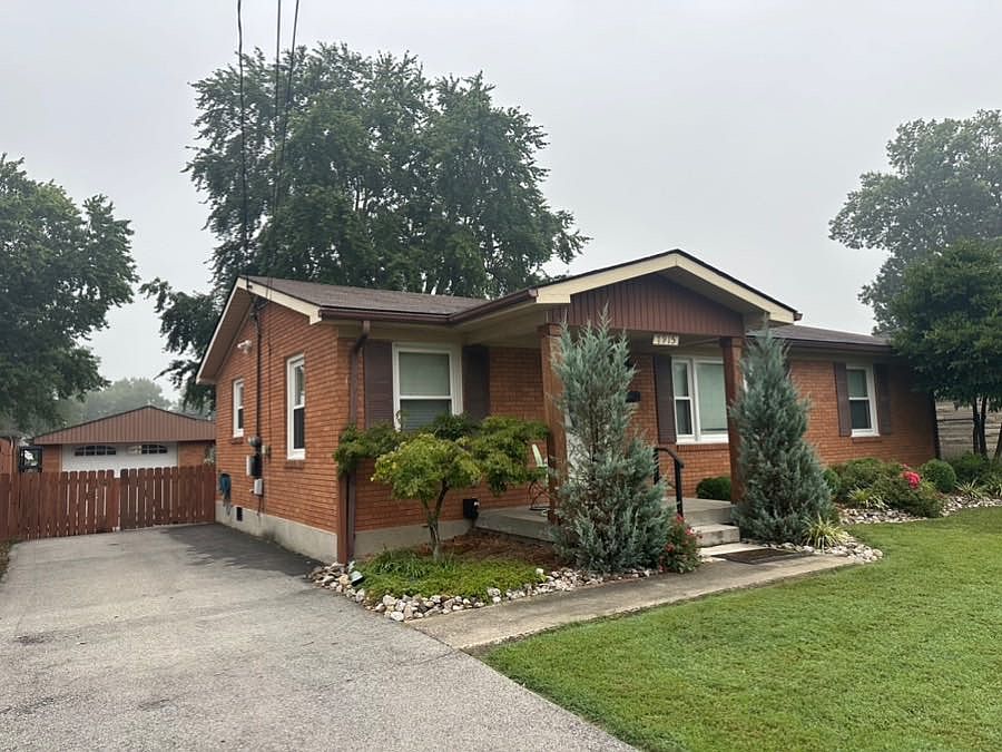 7915 is the perfect place to call HOME!! With beautiful landscaping, a huge fenced in backyard with a covered porch connected to the yard and a garage to work on any projects.