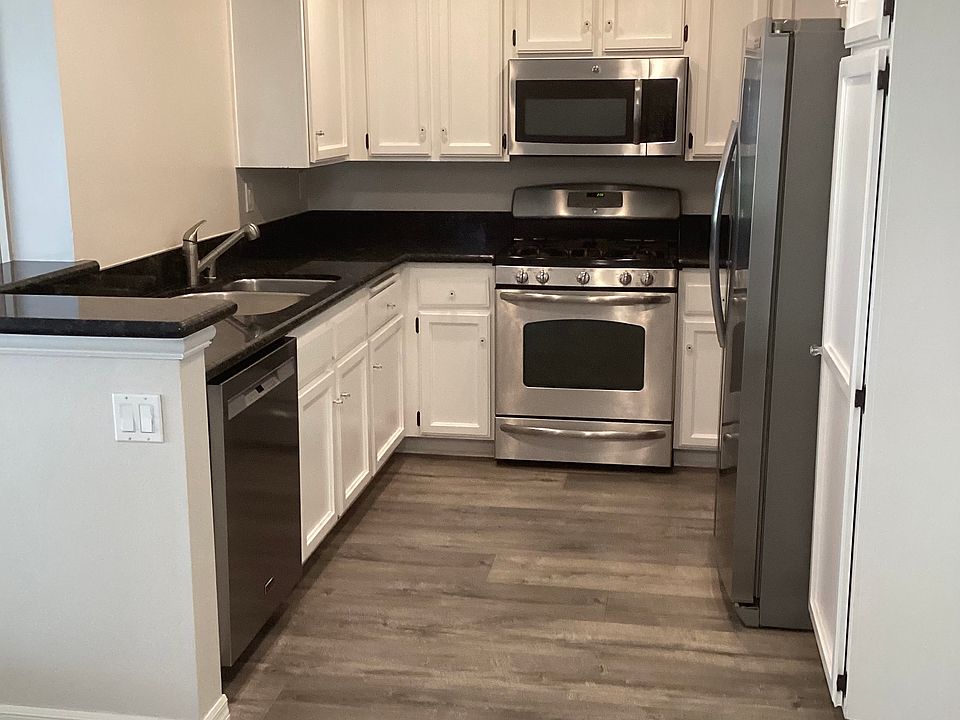 Kitchen with stainless appliances
