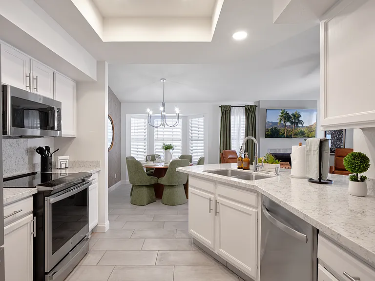 New stainless steel appliances