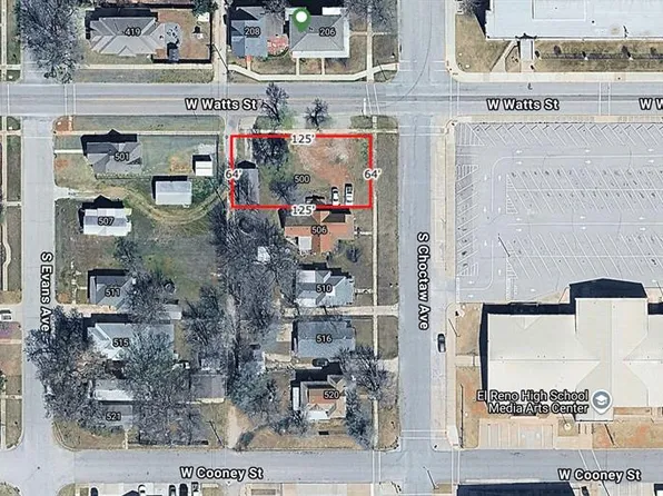500 S Choctaw Ave Lot 1, El Reno, OK 73036