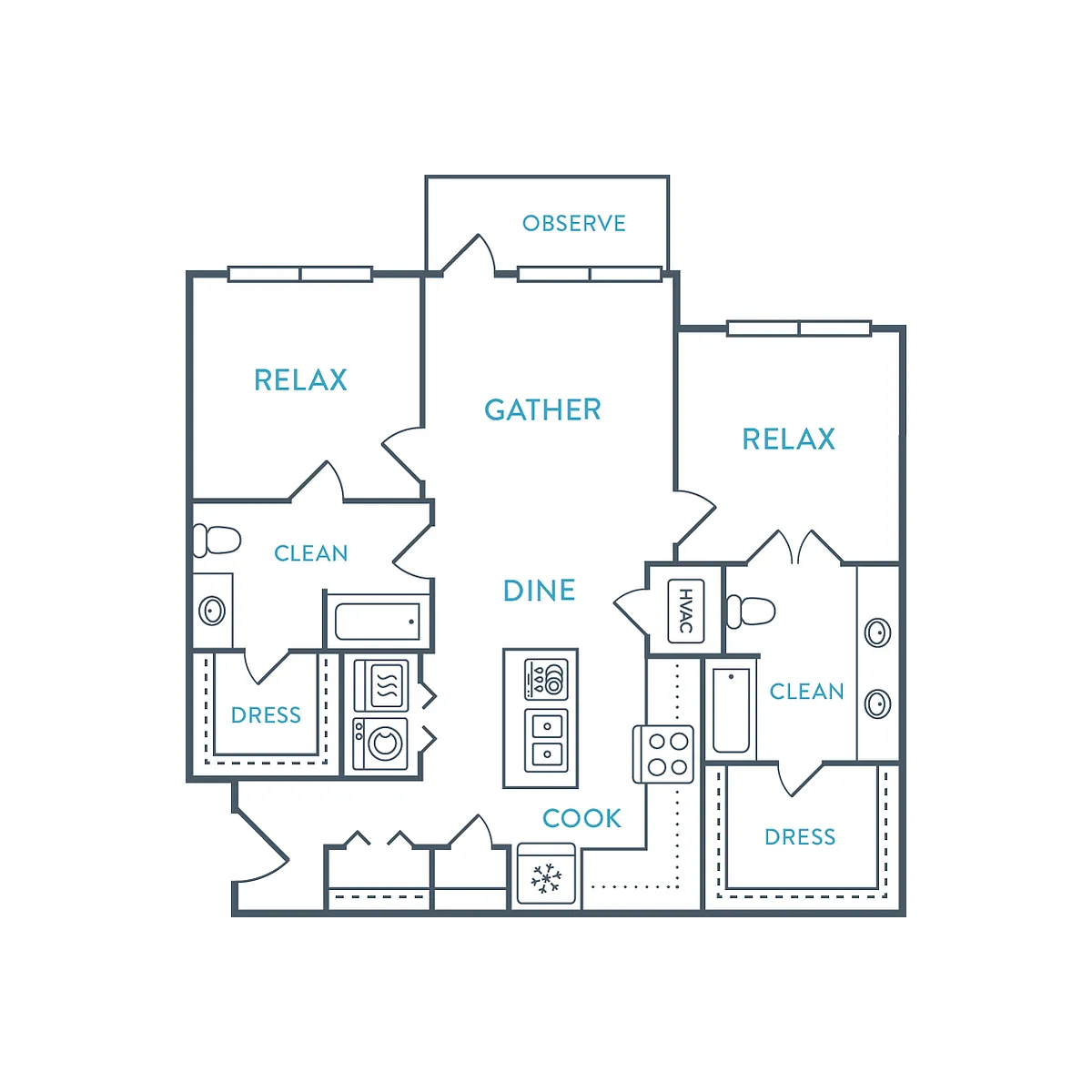 Floor plan Sand Dollar