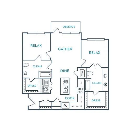 Floor plan Sand Dollar