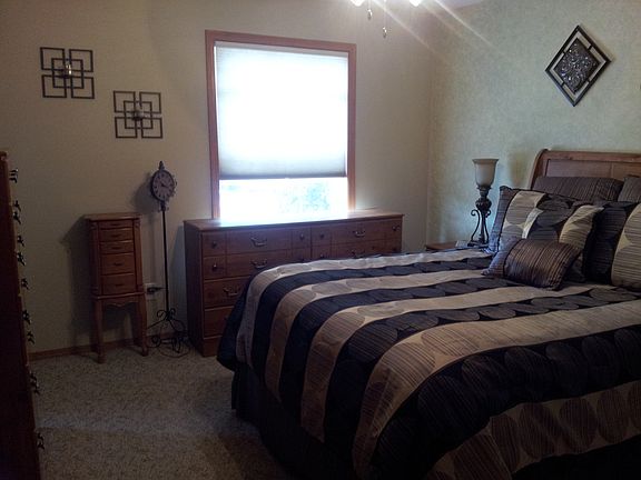 Nice airy and big master with bath.