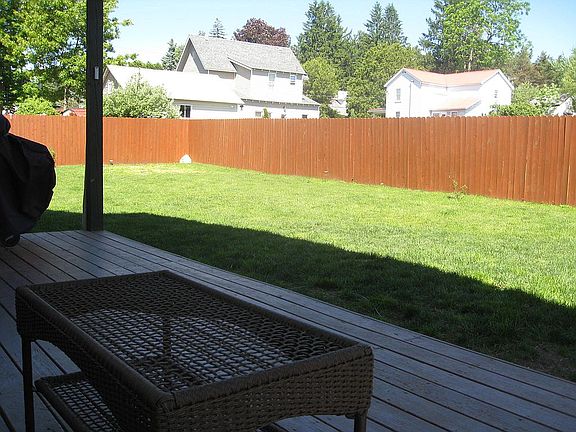 Fenced Back Yard