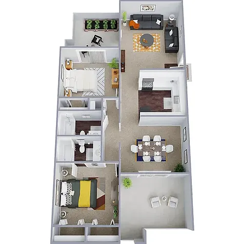Floor plan The Marsh Upgraded