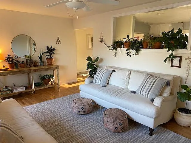 Living room, main level.