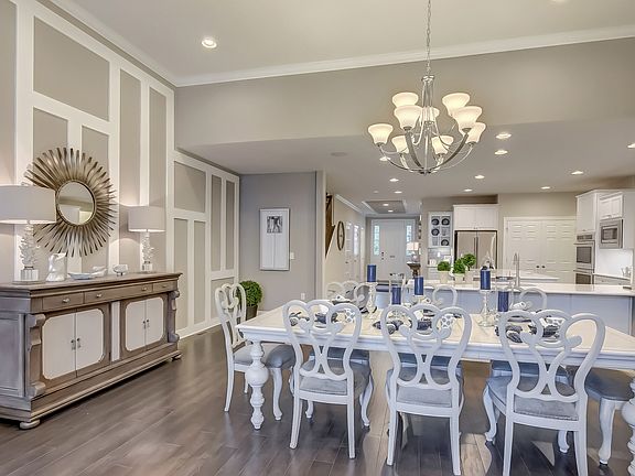 Dining area next to kitchen