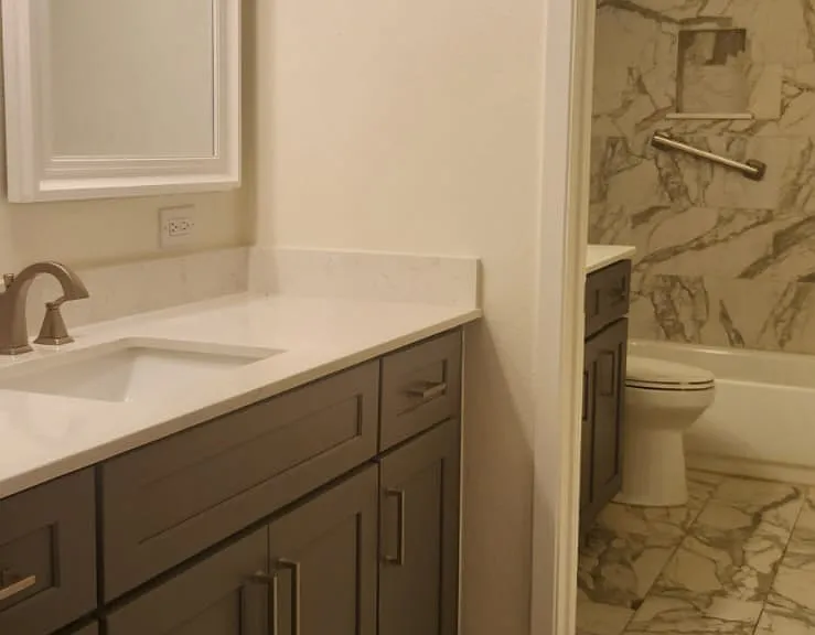 Shared bathroom