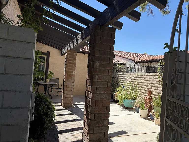 Front patio