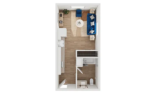 Floor plan Studio