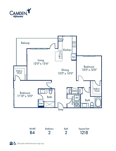 Floor plan B4