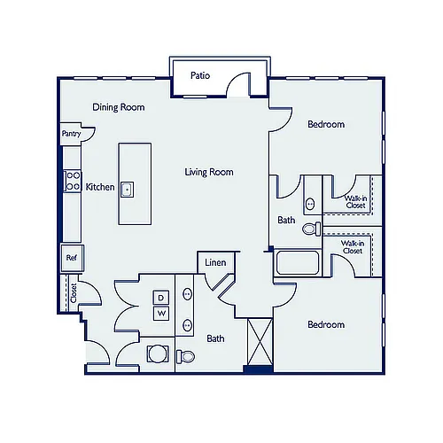 Floor plan B2K
