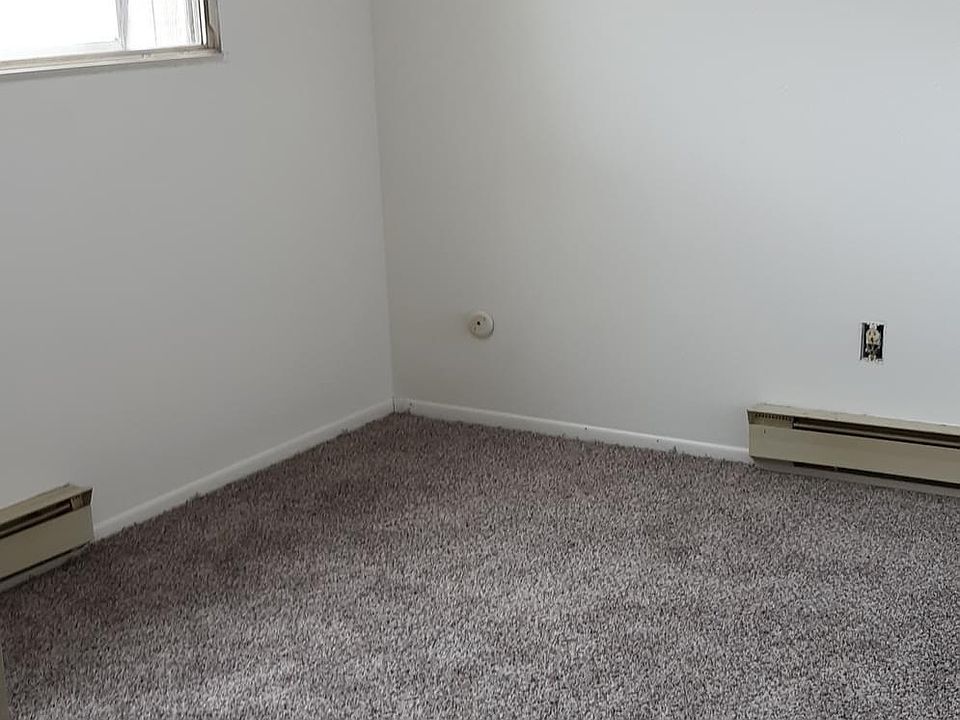 Bedrooms are carpeted