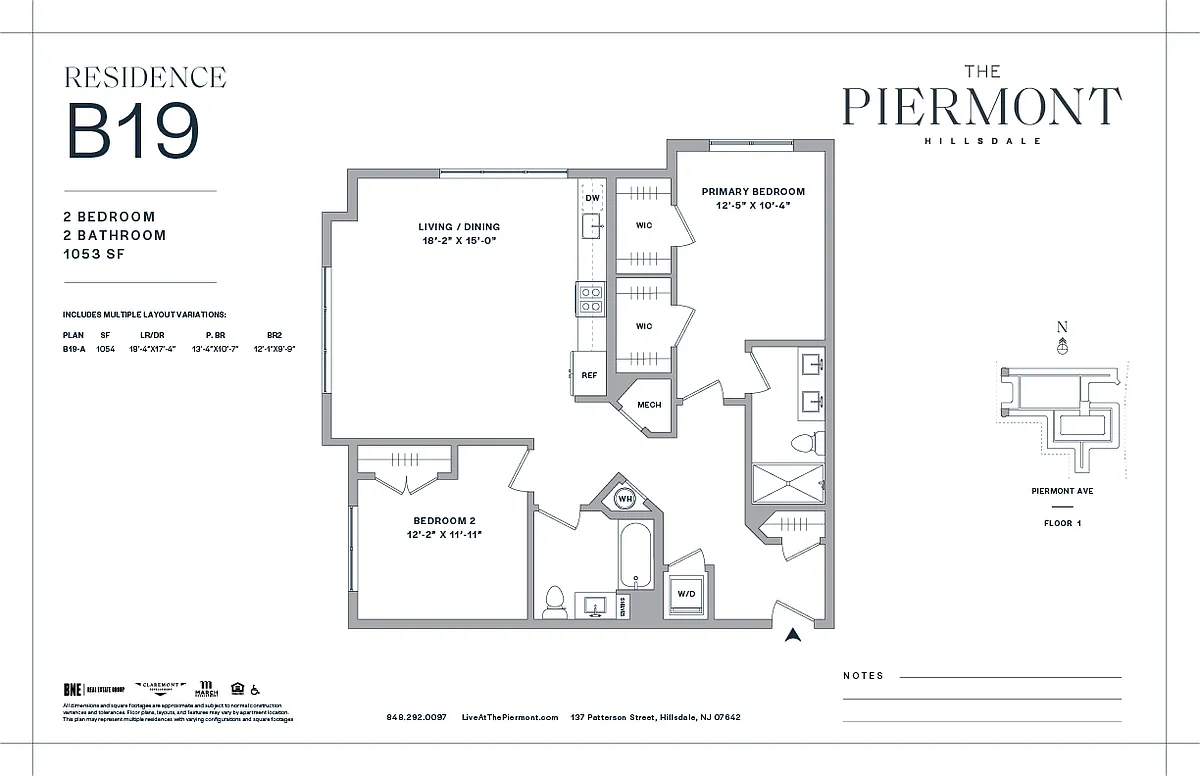 Floor plan B19