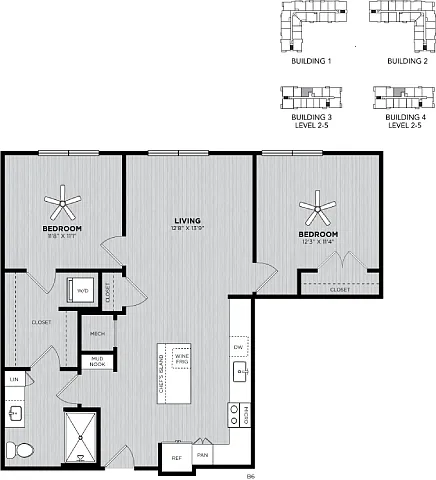 Floor plan B6