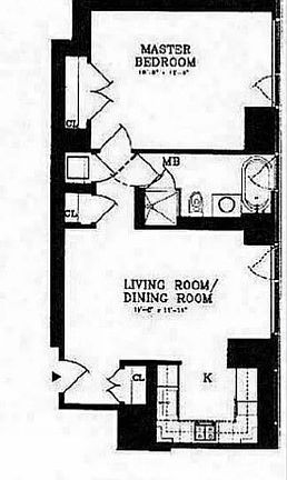 2nd image of 247 W 46th St APT 1405