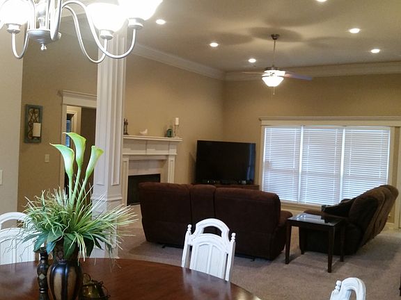 Dining room and living room