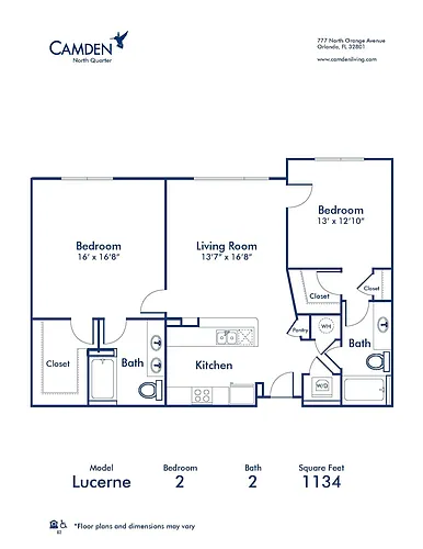 Floor plan Lucerne
