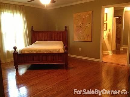 Bedrooms are all freshly painted and offer ample space.