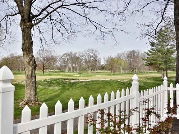 Backyard view of golf course