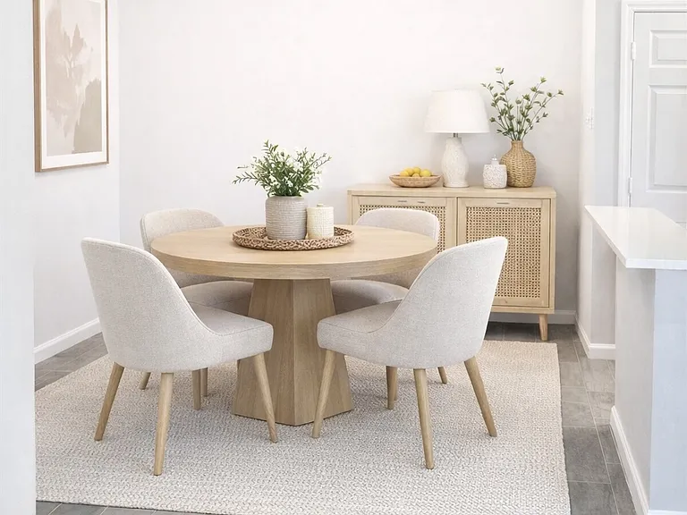 Dining Room Open to Kitchen and Living Room *Virtually Staged*