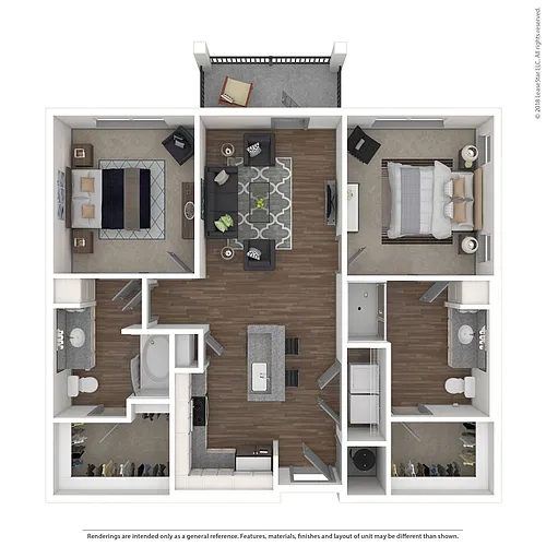 Floor plan B2A