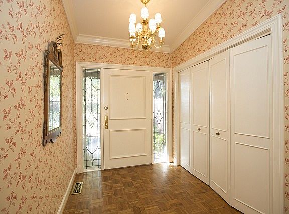 Handsome front entrance