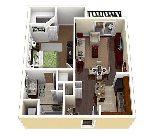 Floor plan Merlot