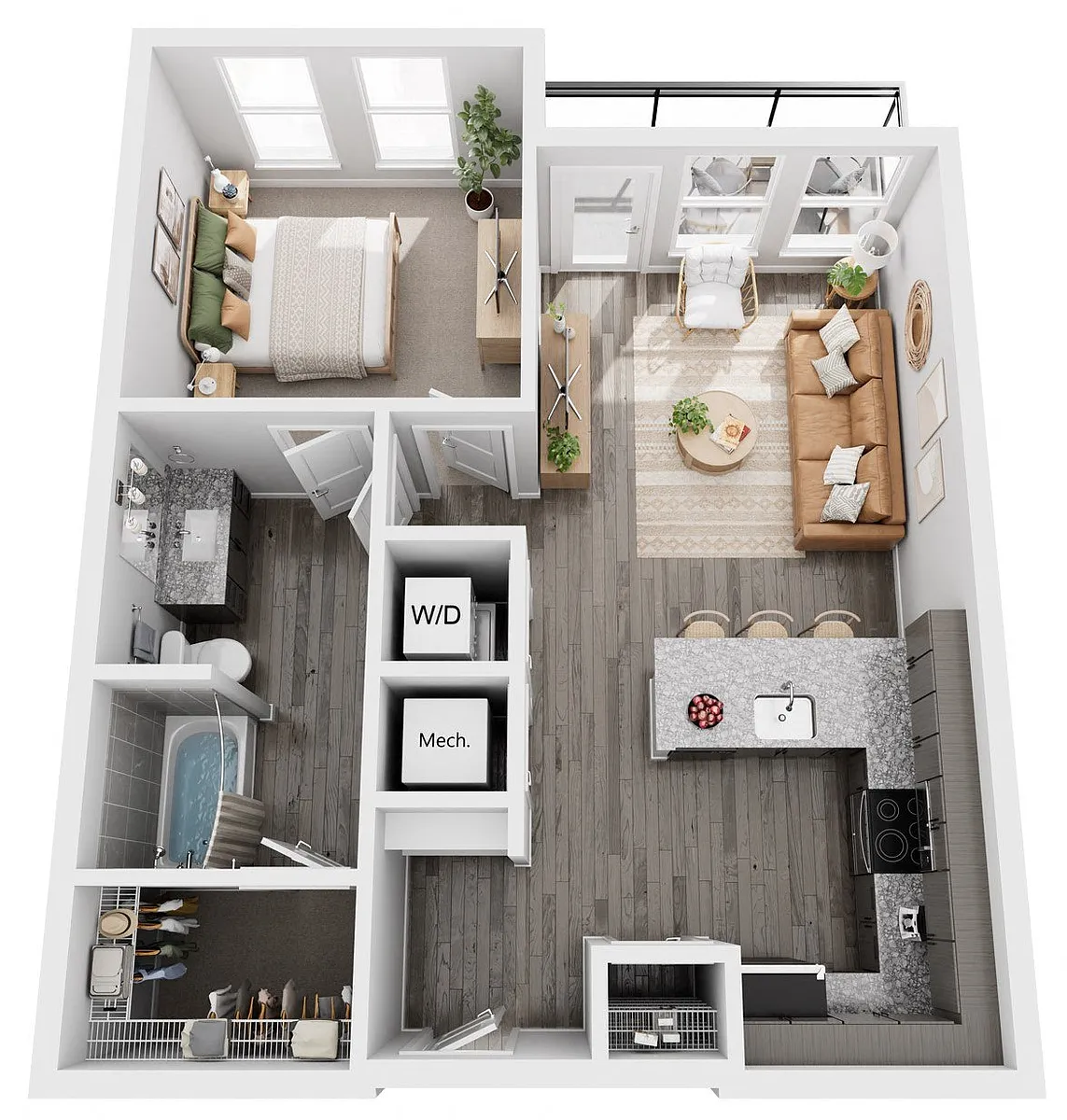 Floor plan Delta