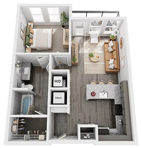 Floor plan Delta
