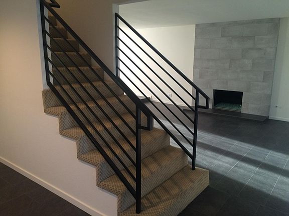 entry and living room