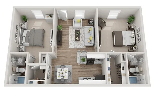Floor plan B3