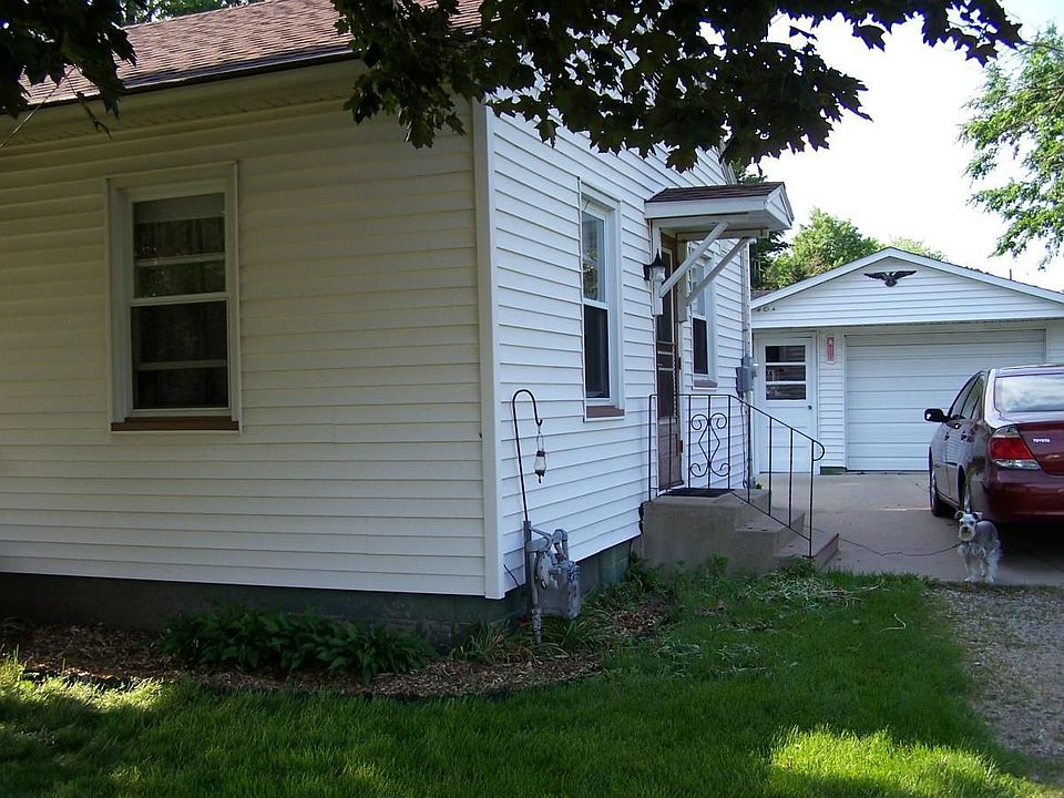 side door and garage