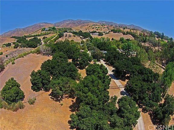 Aerial - from Hasley Canyon looking towards the Pr