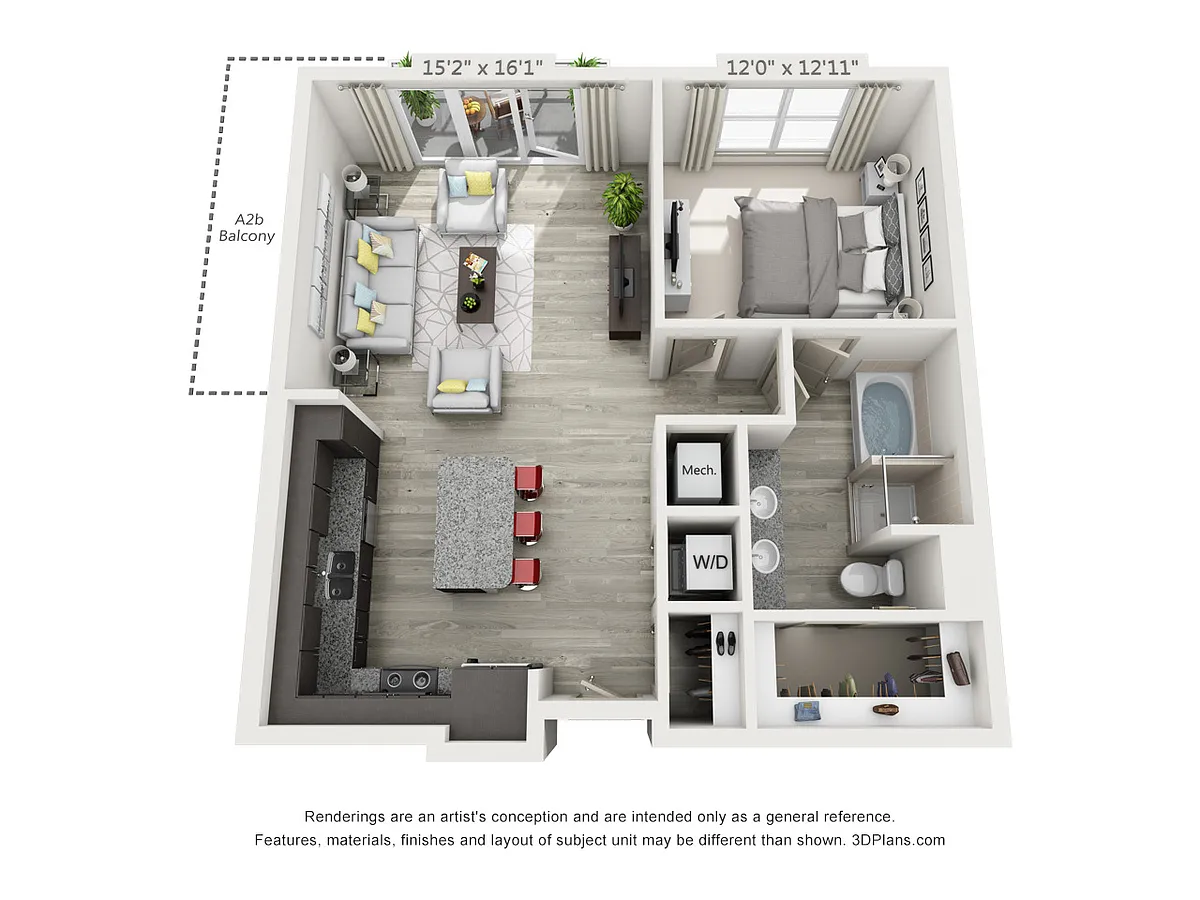 Floor plan A2
