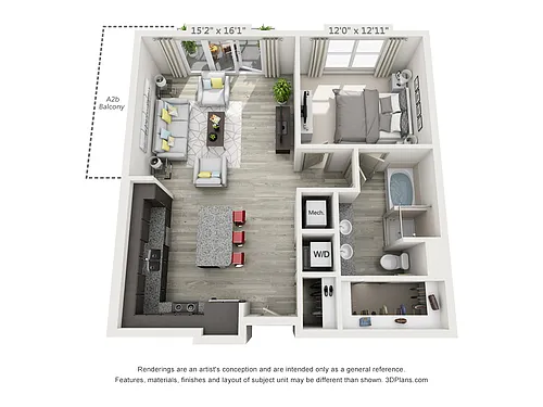 Floor plan A2