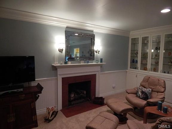Cozy Fireplace For Those Holiday Gatherings and Custom Built-in