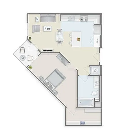 Floor plan A13