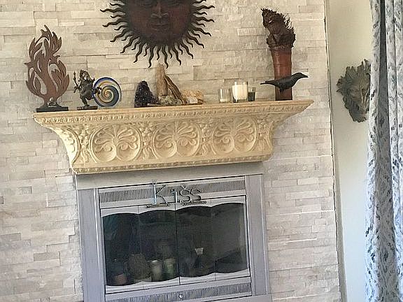 Master Bedroom Fireplace 