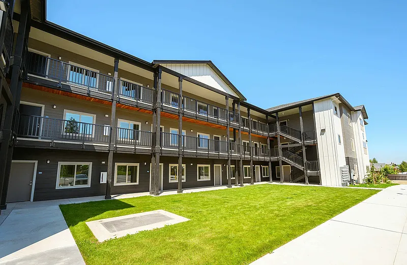 2 Bed 1 Bath Layout A