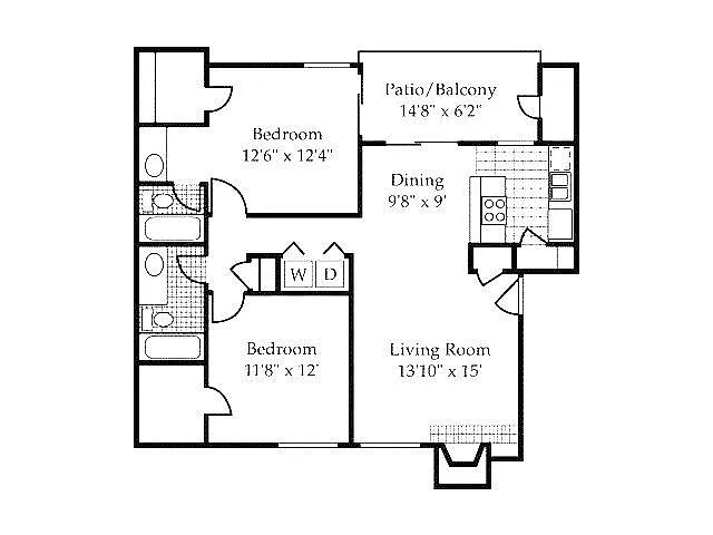 Floor plan B1