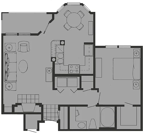 Floor plan B1