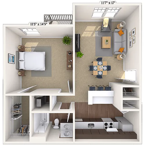 Floor plan The Gladiolus