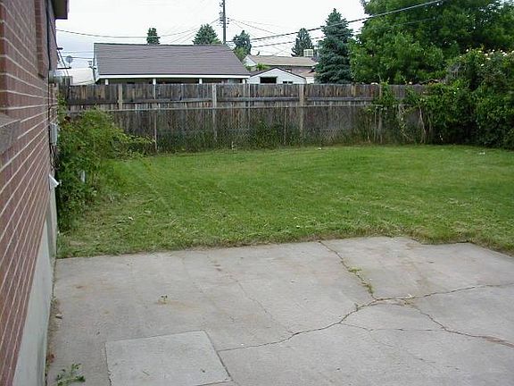 Back Yard looking North