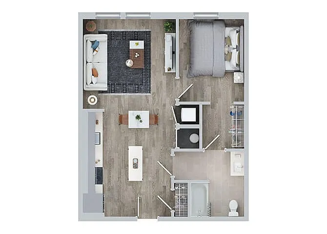 Floor plan A7A - I