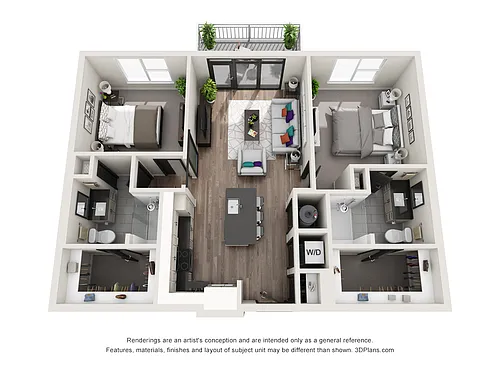 Floor plan B1
