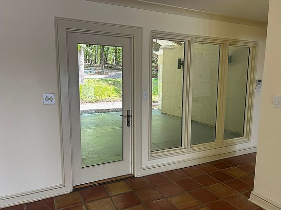 Front door to living room